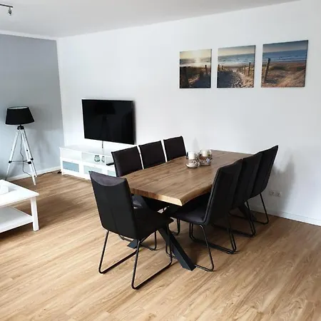 Apartment Voelker, Wenige Schritte Zum Meer, Wlan, 3 Sz, Geeignet, Sackgasse, Horumersiel - Nordsee, Erdgeschoss Schillig