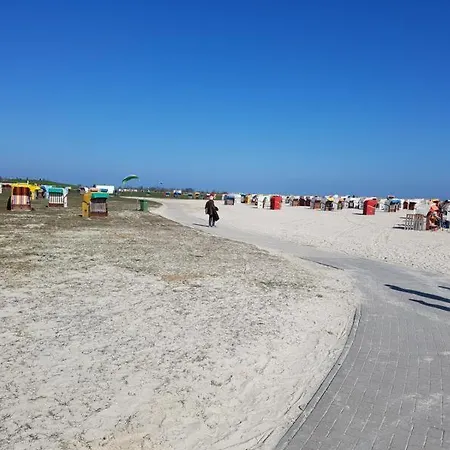 Apartment Voelker, Wenige Schritte Zum Meer, Wlan, 3 Sz, Geeignet, Sackgasse, Horumersiel - Nordsee, Erdgeschoss Schillig