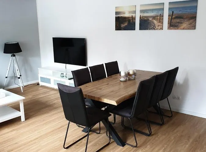 Apartman Voelker, Wenige Schritte Zum Meer, Wlan, 3 Sz, Geeignet, Sackgasse, Horumersiel - Nordsee, Erdgeschoss Schillig