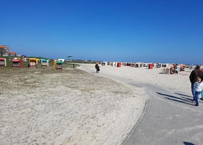Apartman Voelker, Wenige Schritte Zum Meer, Wlan, 3 Sz, Geeignet, Sackgasse, Horumersiel - Nordsee, Erdgeschoss Schillig