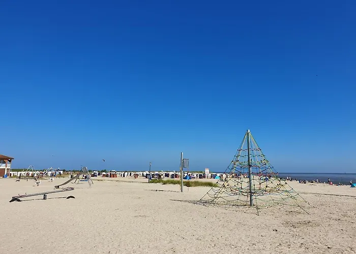 Apartman Voelker, Wenige Schritte Zum Meer, Wlan, 3 Sz, Geeignet, Sackgasse, Horumersiel - Nordsee, Erdgeschoss *